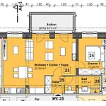 Apartment Prora - Gemütliches Apartment mit Meerblick und Mikrowelle - Dünenwald *