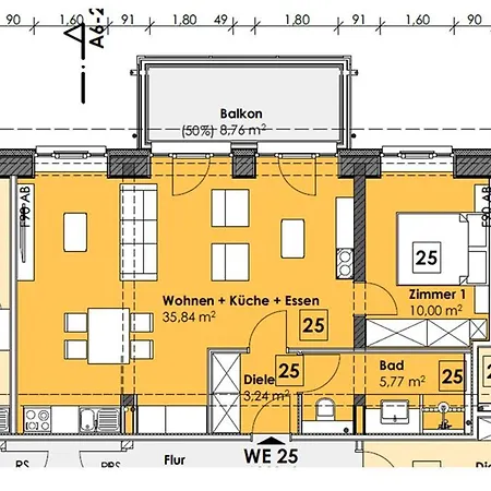 Апартаменты Prora - Duenenwald *